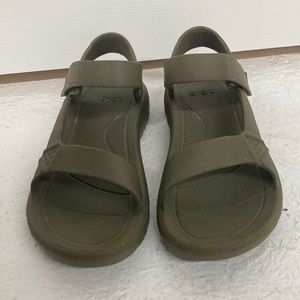 Teva Hurricane Drift Sandal Burnt Olive Men Size 7 Womens Size 9